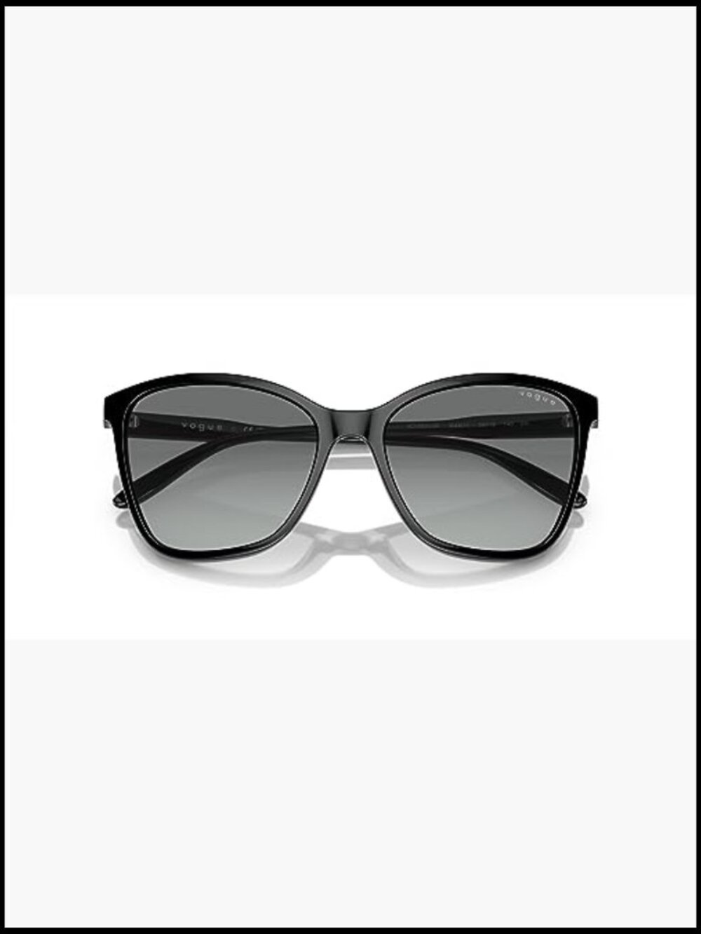 Low Bridge Fit Butterfly Sunglasses with UV Protection - Picture 5 of 5